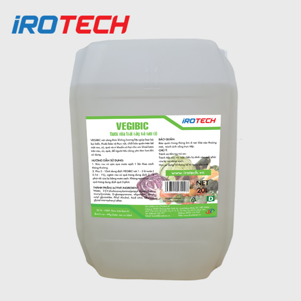 Dung dịch rửa rau củ quả VEGIBIC